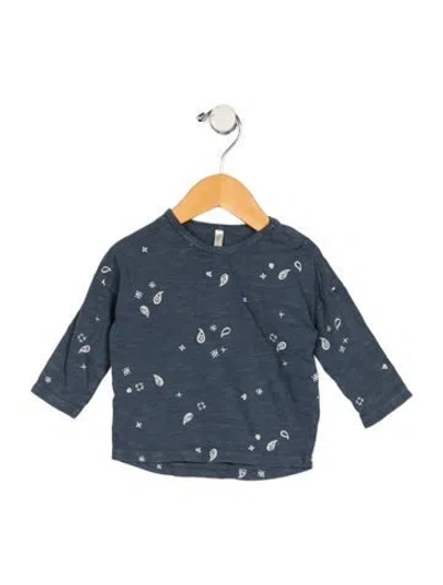 Pre-owned Rylee + Cru Babies' Girls' Long Sleeve Shirt In Blue