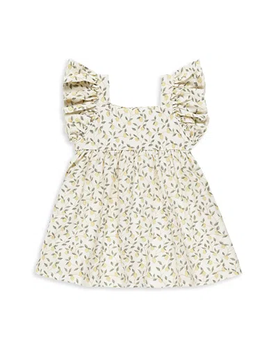 Rylee + Cru Girls' Mariposa Dress - Little Kid In Ivory