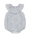 Rylee + Cru Girls' Myla Romper - Baby In Light-blue