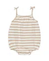 Rylee + Cru Girls' Nala Romper - Baby In Grapefruit