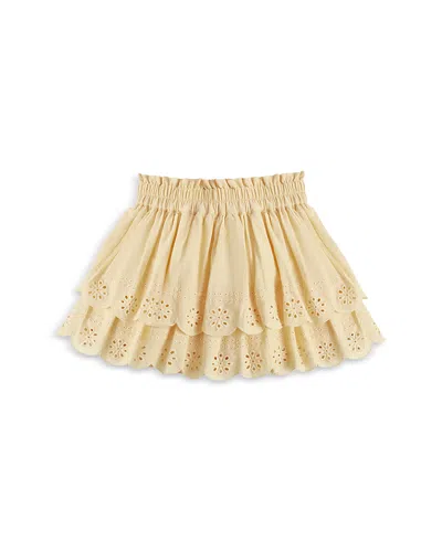 Rylee + Cru Girls' Rose Mini Skirt - Little Kid In Neutral