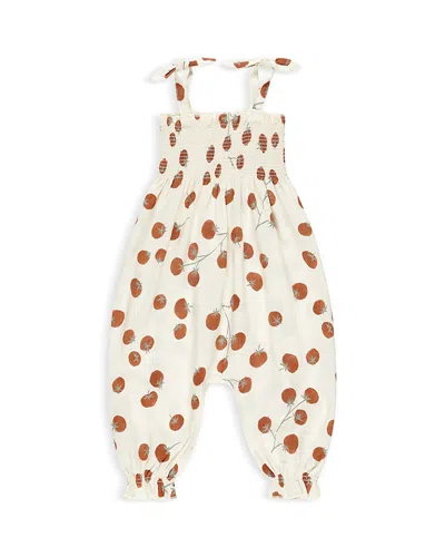 Rylee + Cru Girls' Sawyer Smocked Overalls - Baby
