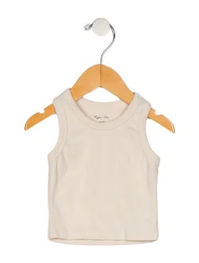 Pre-owned Rylee + Cru Babies' Girls' Sleeveless Top In Neutral