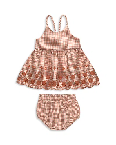 Rylee + Cru Girls' Zenni Swing Top & Bloomers - Baby In Poppy