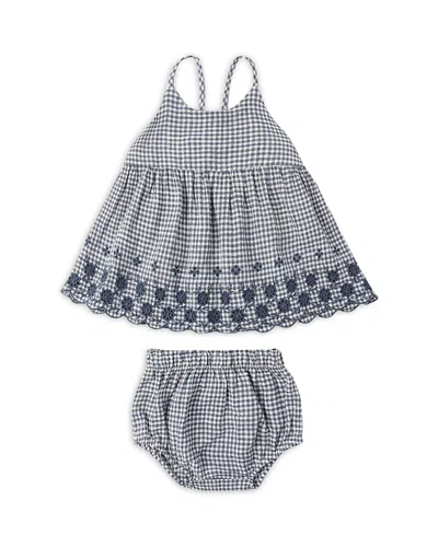 Rylee + Cru Kids' Girls' Zenni Top & Bloomers Set - Baby In Blue