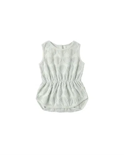 Rylee + Cru Kids' Infant Cinch Sleeveless Playsuit In Seashells In Multi