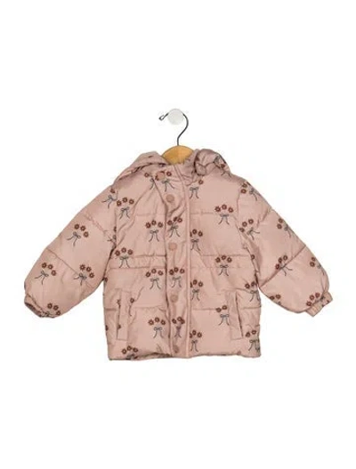 Pre-owned Rylee + Cru Babies' Infant Girls' Jacket In Pink