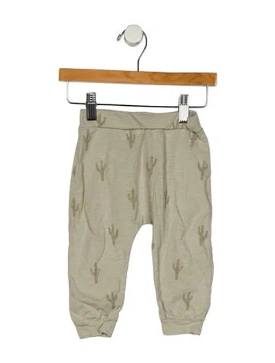 Pre-owned Rylee + Cru Babies' Infant Girls' Print Leggings In Green