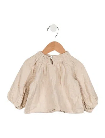 Pre-owned Rylee + Cru Babies' Infant Girls' Top In Neutrals