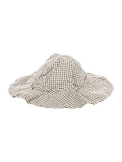 Pre-owned Rylee + Cru Babies' Infants Girls Patterned Bucket Hat In Green
