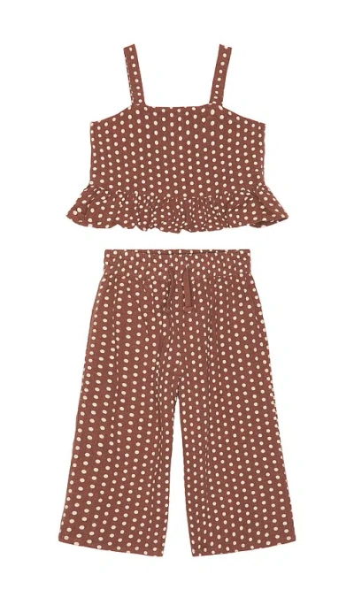 Rylee + Cru Kayli Set In Brown