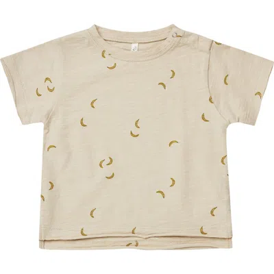 Rylee + Cru Kids' Banana Cotton T-shirt In Natural