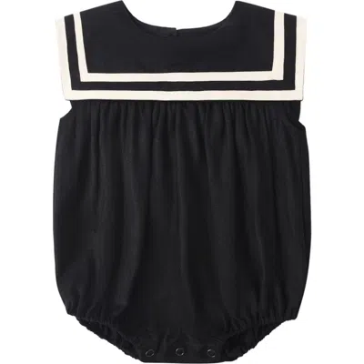Rylee + Cru Babies'  Kids' Bubble Romper In Black