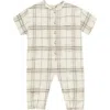 Rylee + Cru Kids' Hayes Romper In Neutral