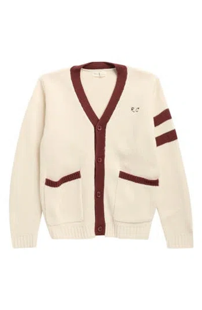 Rylee + Cru Kids' Haywood Cardigan In White