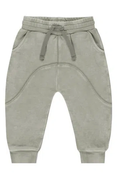 Rylee + Cru Babies'  Kids' James Cotton Knit Pants In Green