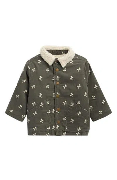Rylee + Cru Babies'  Kids' Long Chore Coat In Green