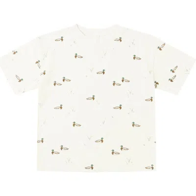 Rylee + Cru Babies'  Kids' Relaxed T-shirt In White