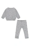Rylee + Cru Kids' Star Print Spongy Knit Set In Animal Print