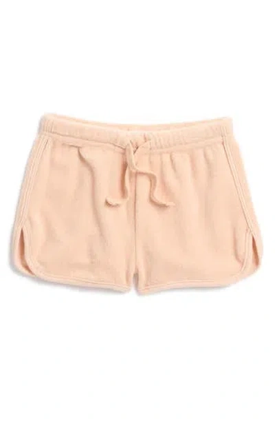 Rylee + Cru Babies'  Kids' Terry Track Shorts In Gold