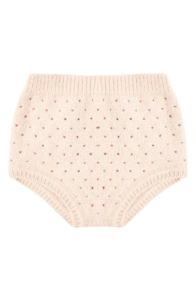 Rylee + Cru Babies'  Knit Bloomers In Pink