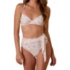 Rylee + Cru Knotted Bikini Bottom In Natural In Neutral