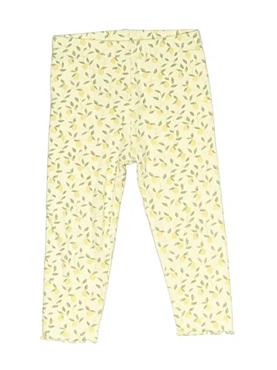 Pre-owned Rylee + Cru Kids' Leggings In Yellow