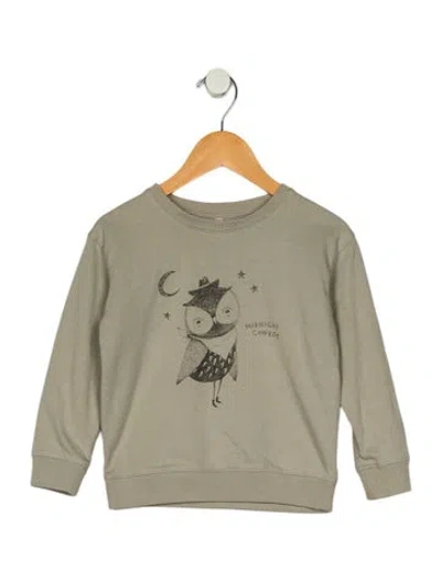 Pre-owned Rylee + Cru Babies' Long Sleeve Sweater In Gray