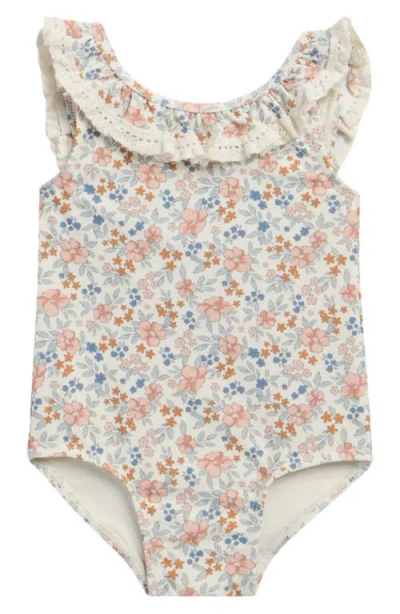 Rylee + Cru Babies'  Margaret One-piece Swimsuit In Multi