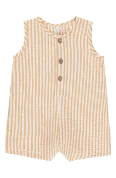 Rylee + Cru Babies'  Maverick Cotton Seersucker Romper