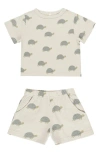 Rylee + Cru Print Cotton Top & Shorts Set