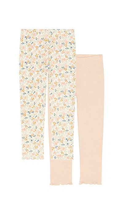 Rylee + Cru Ribbed Legging Set In Neutral