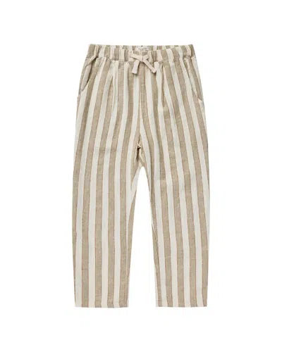 Rylee + Cru Kids' Rylee & Cru Ethan Linen-blend Trouser In Multi