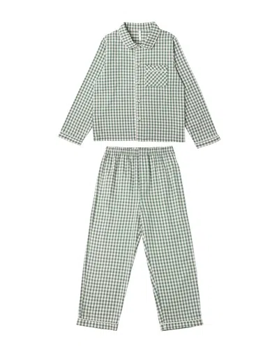 Rylee + Cru Kids' Rylee & Cru Long Sleeve Pajamas In Multi