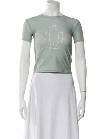 Pre-owned Rylee + Cru Babies' Short Sleeve Shirting In Green