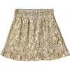 Rylee + Cru Smocked Faux Wrap Ruffle Skirt