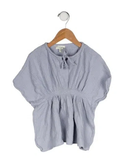 Pre-owned Rylee + Cru Babies' Solid Blouse Top In Purple