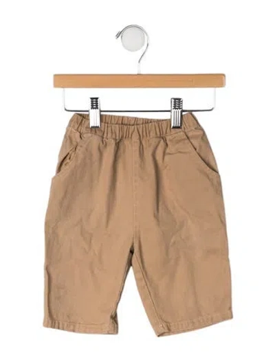 Pre-owned Rylee + Cru Babies' Solid Casual Shorts In Neutrals