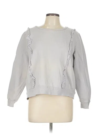 Pre-owned Rylee + Cru Sweatshirt In Gray