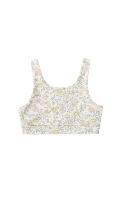 Rylee + Cru Swift Sports Bra In White