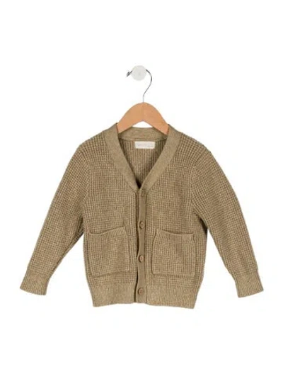 Pre-owned Rylee + Cru Babies' Toddler Boys' Cardigan In Neutral