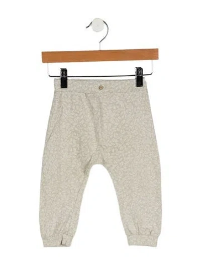 Pre-owned Rylee + Cru Babies' Toddler Girls' Leaf Print Leggings In Neutral
