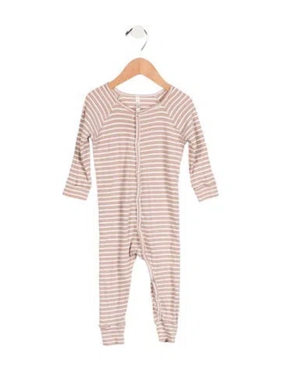 Pre-owned Rylee + Cru Babies' Toddler Girls' Striped Onesie In Multi