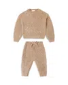 Rylee + Cru Unisex Boucle Sweater & Pants Set - Baby In Multi