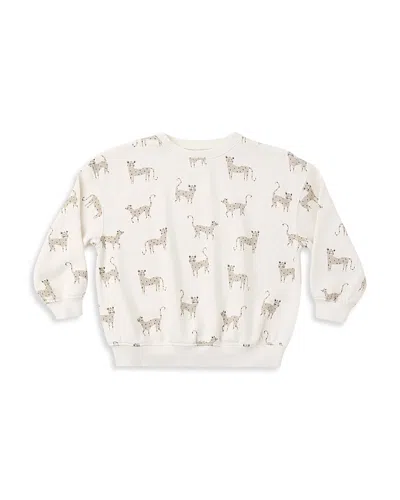 Rylee + Cru Unisex Leopards Print Sweatshirt - Little Kid In Multi