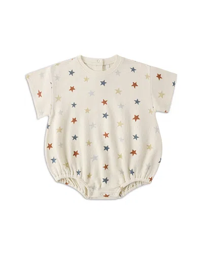 Rylee + Cru Unisex Stars Relaxed Bubble Romper - Baby In Blue