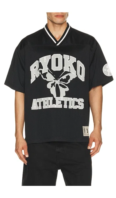 Ryoko Rain Football Jersey Shirt In Black