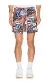 Ryoko Rain Patch Collection Shorts In Multi