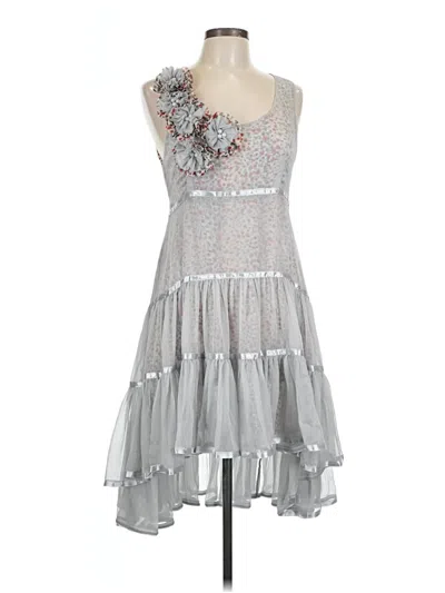 Pre-owned Ryu Cocktail Dress In Gray