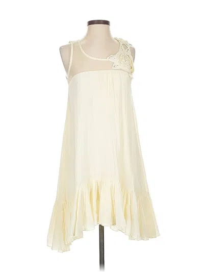 Pre-owned Ryu Cocktail Dress In White
